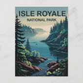 Ontdek het afgelegen paradijs van Isle Royale Mich Briefkaart (Voorkant)