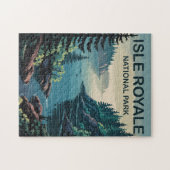 Ontdek het afgelegen paradijs van Isle Royale Mich Legpuzzel (Horizontaal)