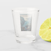 Ontdek het afgelegen paradijs van Isle Royale Mich Shot Glas (Achterkant)