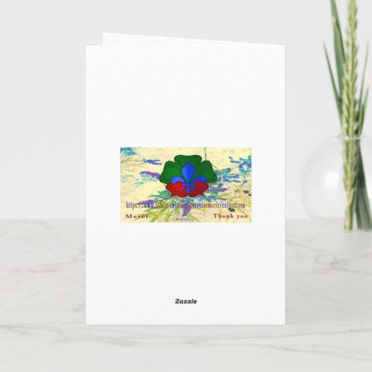 Ontdek het creatieve ontwerp van LeeMarie Kaart (Achterkant)