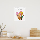Ontdek het doel van je leven poster (Keuken)