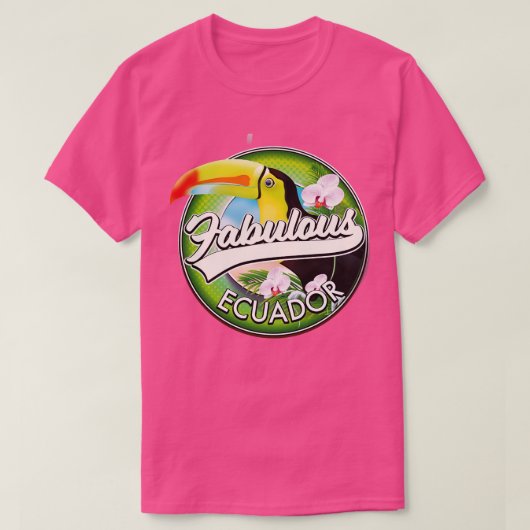 Ontdek het fantastische Ecuador T-shirt (Design voorkant)