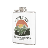 Ontdek het Great Smoky Mountains National Park Heupfles (Links)