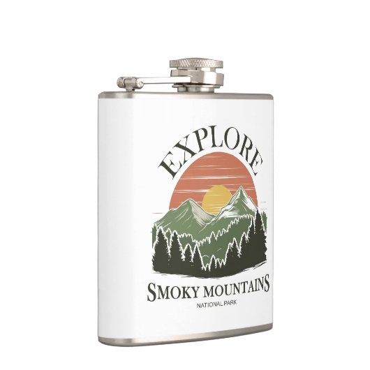 Ontdek het Great Smoky Mountains National Park Heupfles (Rechts)