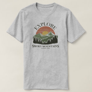 Ontdek het Great Smoky Mountains National Park T-shirt