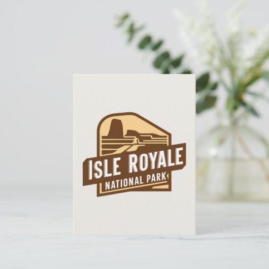 Ontdek het Isle Royale National Park Feestdagenkaart (Staand voorkant)