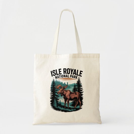 Ontdek het Isle Royale National Park Lake Superior Tote Bag (Voorkant)