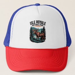 Ontdek het Isle Royale National Park Lake Superior Trucker Pet