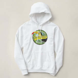 Ontdek het Logo van Prachtig Brazilië Hoodie