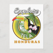 Ontdek het logo van Tela Honduras Briefkaart (Voorkant)