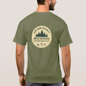 Ontdek het Mannen T-shirt van Mitt, Michigan (Achterkant)