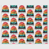 Ontdek het meer avontuur van de Natuur van de Berg Cadeaupapier (Vlak)