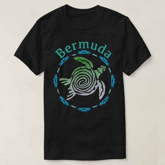 Ontdek het moedige bermuda cadeau voor ventilator t-shirt (Design voorkant)