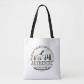 Ontdek het Noord-Amerikaanse outdoor wandelavontuu Tote Bag (Voorkant)