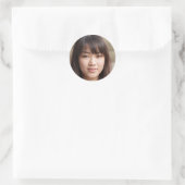 Ontdek het onbekende ronde sticker (Tas)