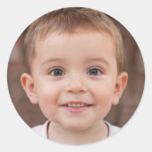 Ontdek het onbekende ronde sticker (Voorkant)