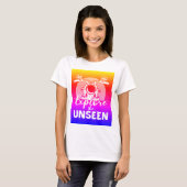 Ontdek het ongeziene t-shirt (Voorkant volledig)