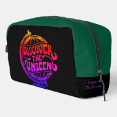 Ontdek het ongeziene Wereldbol Toilettasje (Rechterhoek)