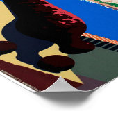  ontdek het Poster van Puerto Rico WPA (Hoek)