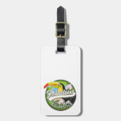 Ontdek het prachtige Ecuador logo Bagagelabel (Voorkant verticaal)