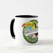 Ontdek het prachtige Ecuador logo Mok (Voorkant links)