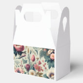 Ontdek het prachtige Floral Botanical patroon van  Bedankdoosjes (Geopend)