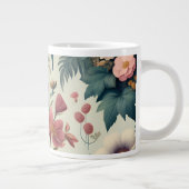 Ontdek het prachtige Floral Botanical patroon van  Grote Koffiekop (Rechts)