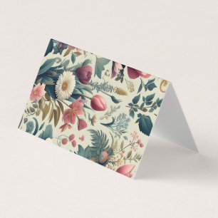 Ontdek het prachtige Floral Botanical patroon van  Kaart