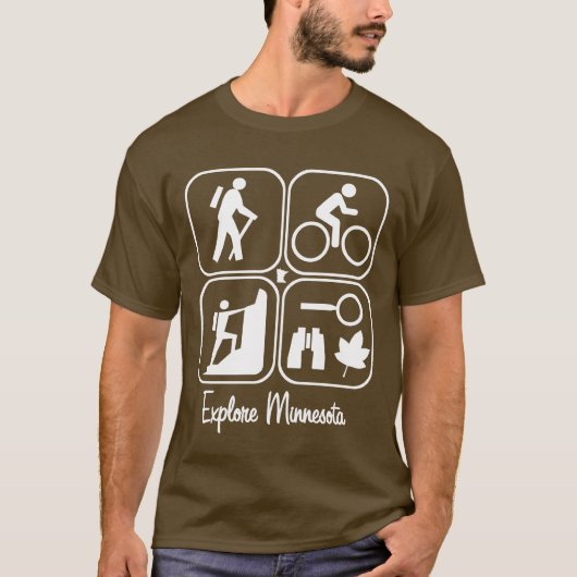 Ontdek het Shirt Minnesota-signalen (Voorkant)