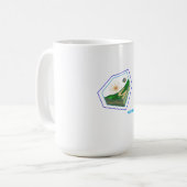 Ontdek het snijvlak van kunstmatige koffiemok (Voorkant links)