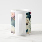 Ontdek het Stunning Lente Bloemige Botanische Patr Grote Koffiekop (Achterkant)