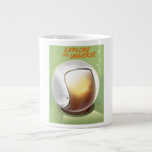 Ontdek het universum grote koffiekop (Voorkant)
