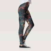 Ontdek het universum in stijl met Galaxy-Leggings Leggings (Rechts)