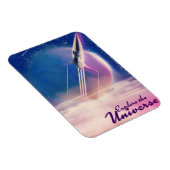 Ontdek het universum  ruimte poster magneet (Rechterzijde)