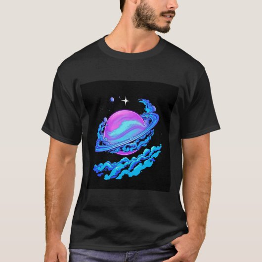 Ontdek het universum: Unieke Space T-shirts (Voorkant)