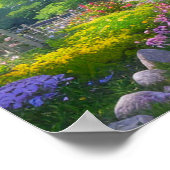 Ontdek het Verborgen Japanse heiligdom Poster (Hoek)