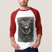 "Ontdek het vuur binnenin: Dragon Tattoo T-shirts" T-shirt (Voorkant)