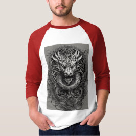 "Ontdek het vuur binnenin: Dragon Tattoo T-shirts" T-shirt