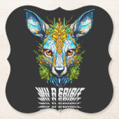 Ontdek het Wilde Instinct Kartonnen Onderzetters (Voorkant)