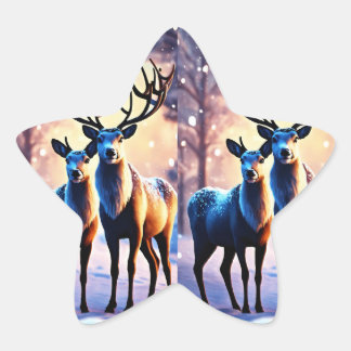 Ontdek het wonder van Natuur Ster Sticker