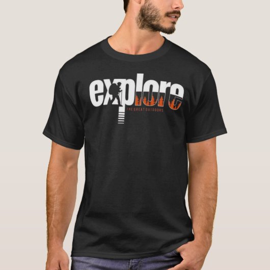 Ontdek het World Adventure T-shirt (Voorkant)