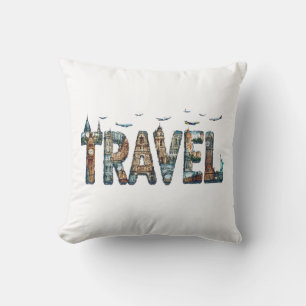 Ontdek het World Travel Pillow Kussen