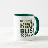 Ontdek Hiking Bliss Vandaag Mok (Voorkant rechts)