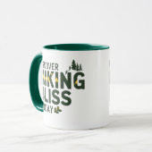 Ontdek Hiking Bliss Vandaag Mok (Voorkant links)