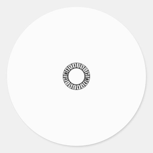 Ontdek hoogwaardige Classic ronde Stickers (Voorkant)