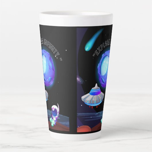 Ontdek Infinity Latte Mok (Voorkant)