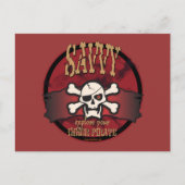 Ontdek je binnenste piraat briefkaart (Voorkant)