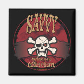 Ontdek je innerlijke piraat magneet (Voorkant)