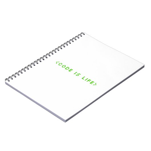 Ontdek je potentieel met code: leven notitieboek (Linkerzijde)