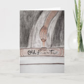 "Ontdek je verbeelding" Birthday Kaart (Voorkant)